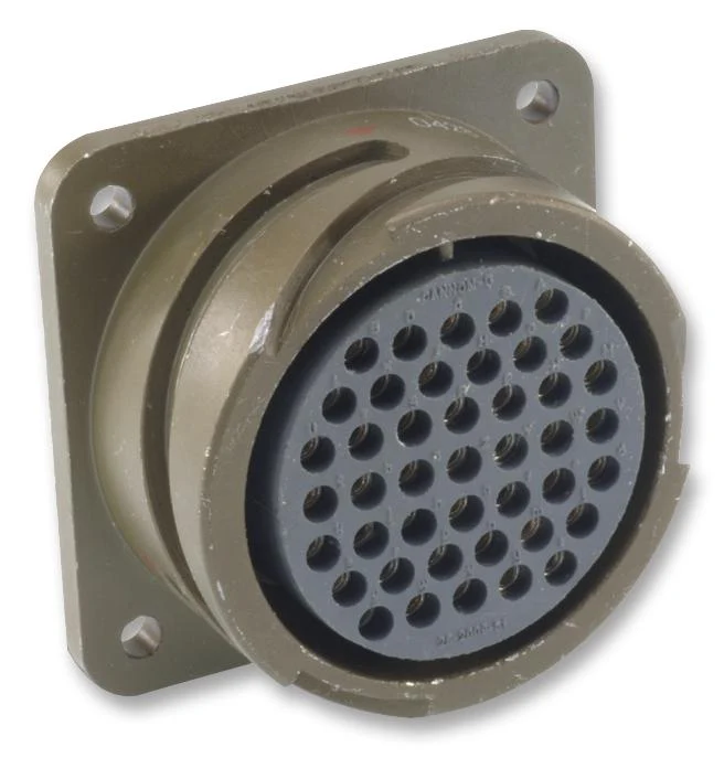 ITT Cannon CA3106F14S-9SBF80 CA3106F14S-9SBF80 Circular Connector CA-B Straight Plug 2 Contacts Crimp Socket Reverse Bayonet 14S-9